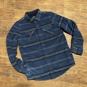 O'NEILL GLACIAL SUPER FLEECE PLAID SHACKET